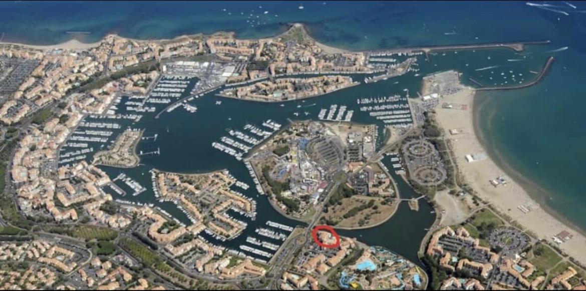 Superbe Appartement 6 Personnes Avec Piscine Secteur Richelieu, A 400M De La Plage Et A 650M Du Centre Port Agde Eksteriør bilde